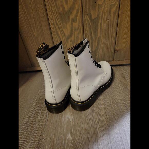 Doc marten white leather boots - Picture 2 of 4